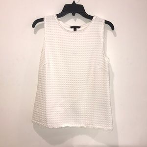white tank top